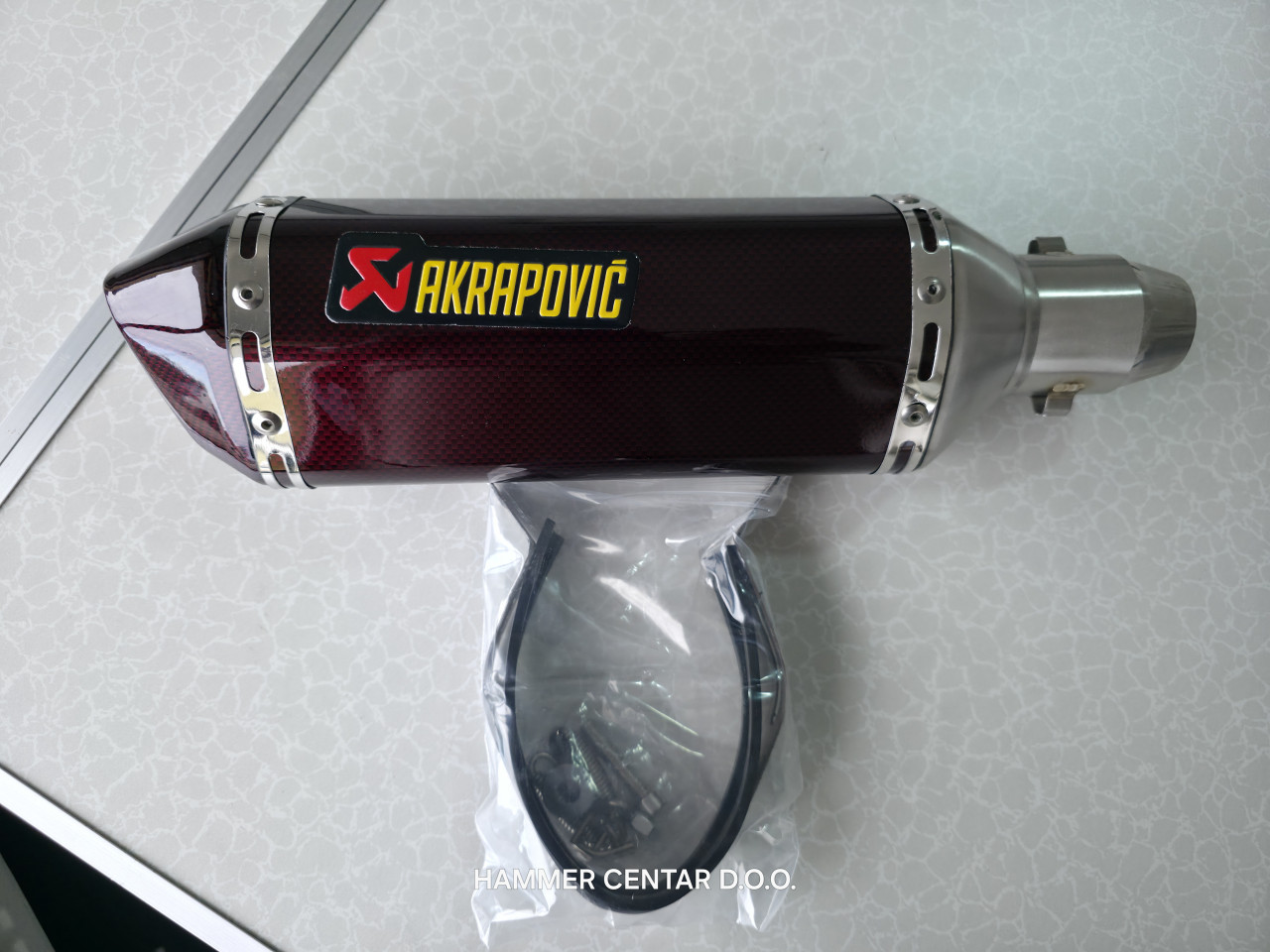AKRAPOVIC AUSPUH ZA MOTOR SKUTER 2T 4T TOP