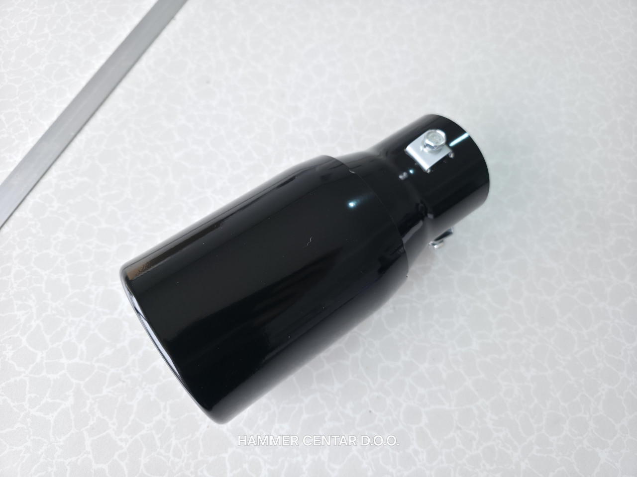 RORA CRNI NASTAVAK AUSPUHA AUSPUH ZA AUTO 90MM