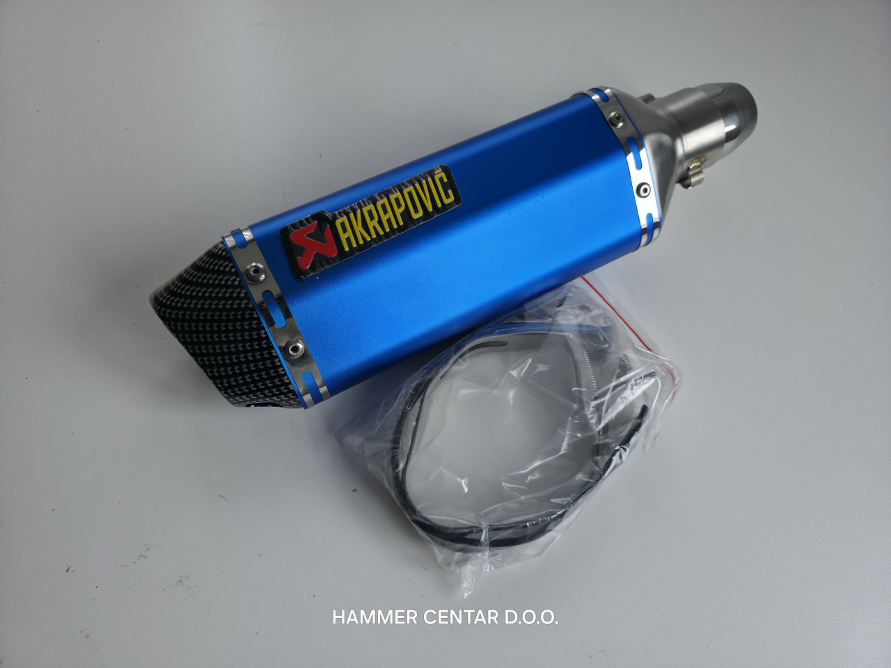 AKRAPOVIC AUSPUH ZA MOTOR SKUTER 2T 4T TOP