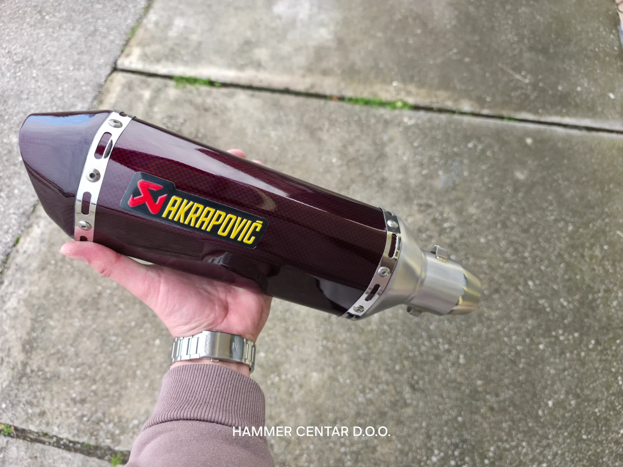 AKRAPOVIC AUSPUH ZA MOTOR SKUTER 2T 4T TOP