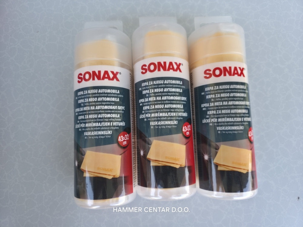 SONAX KOŽNA KRPA UMJETNA JELENSKA KRPA