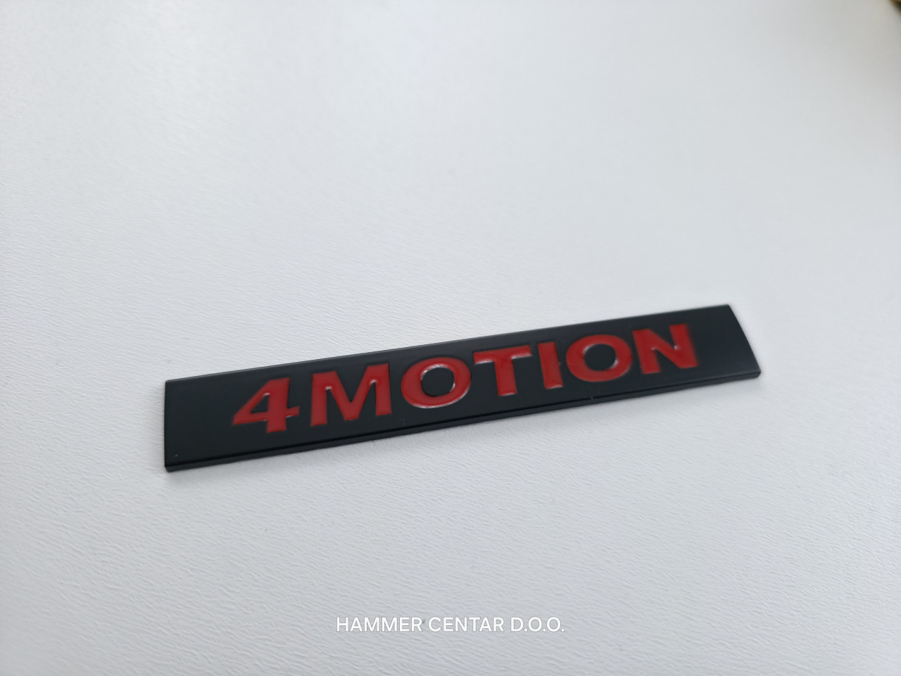 4 MOTION ZNAK STIKER NALJEPNICA PREDNJI ZNAK ZNAKOVI