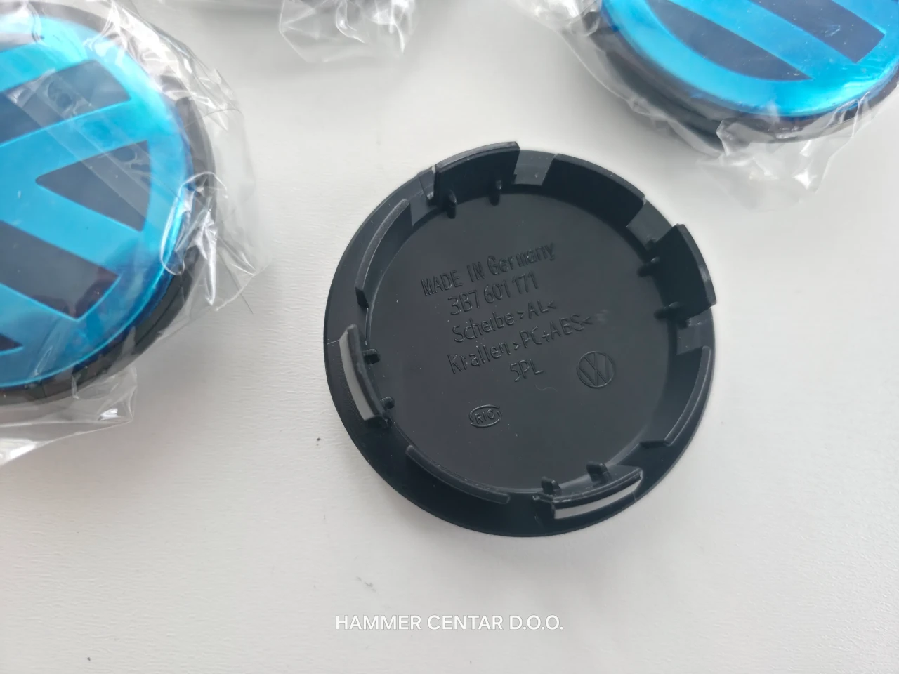 VW ČEPOVI ZA FELGE 65MM
