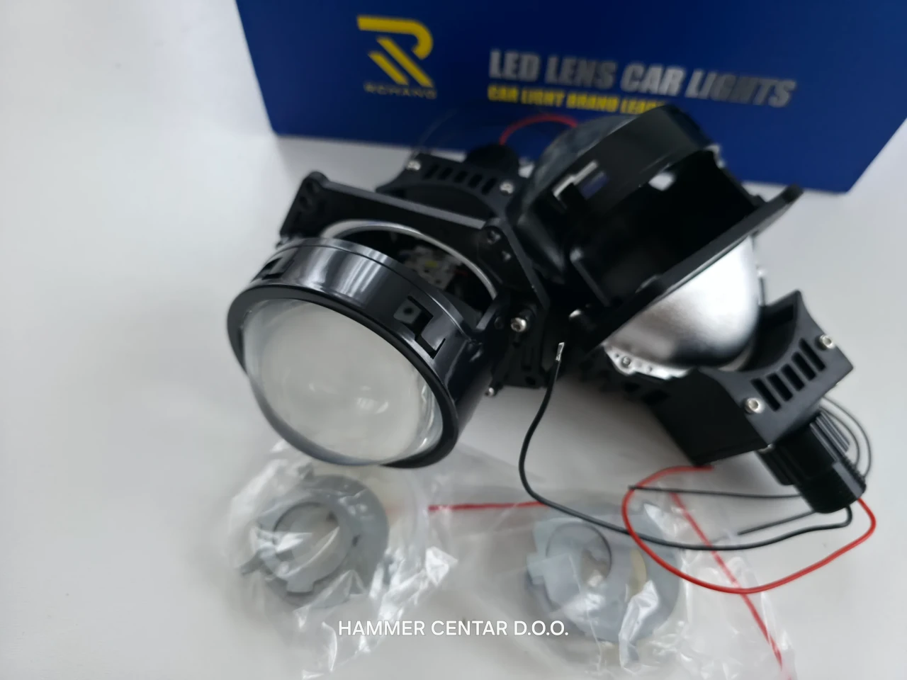 BI LED SOCIVA 3" PROJEKTORI LEĆA BI XENON LED