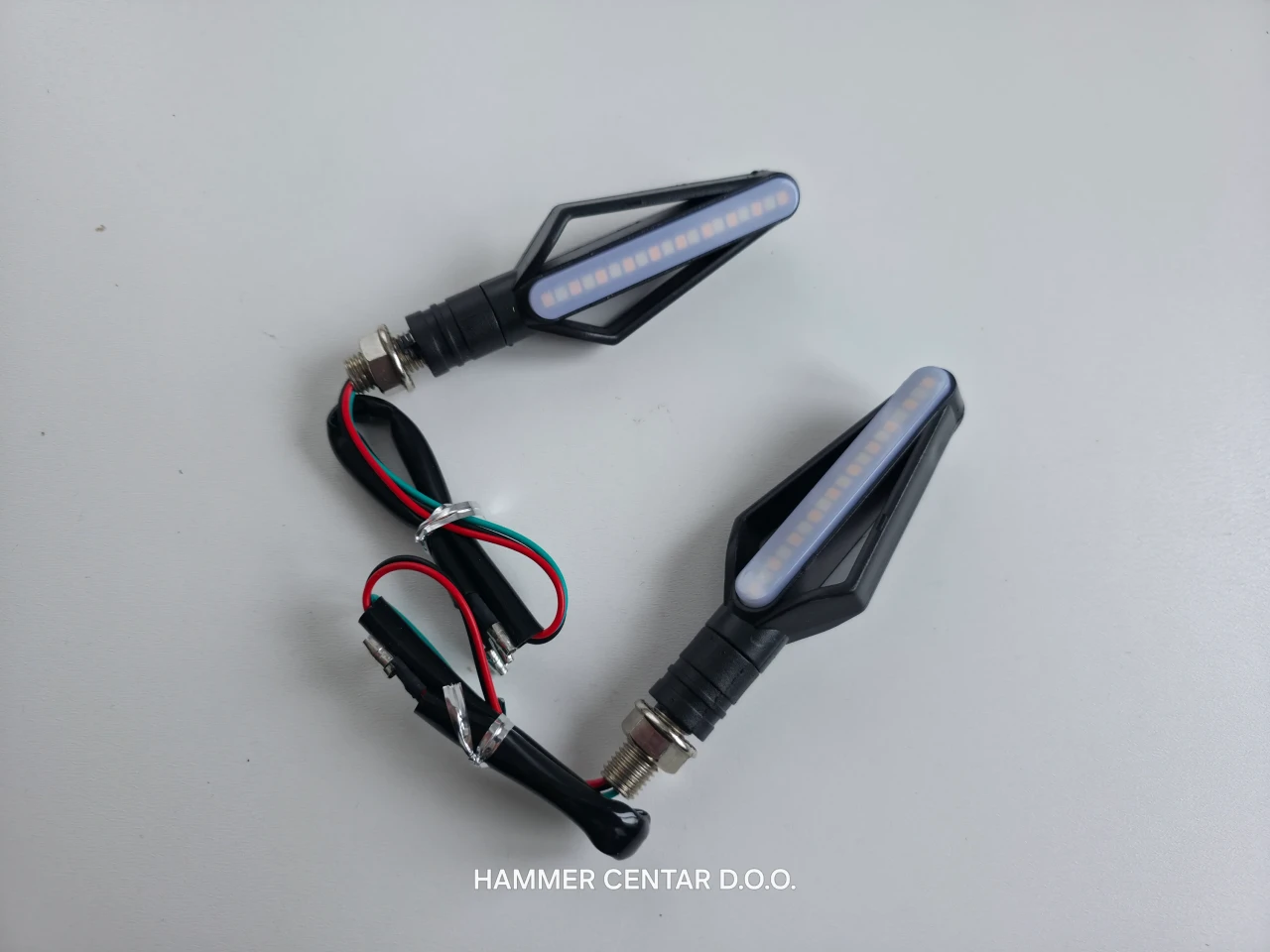 LED ZMIGAVCI ZA MOTOR SKUTER MOTOCIKL POKAZIVAC SMJERA PLUTAJUCI