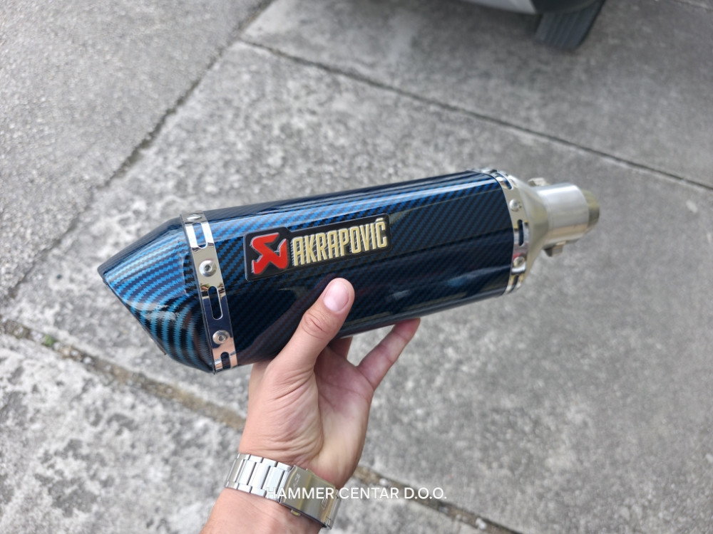 AKRAPOVIC AUSPUH ZA MOTOR SKUTER 2T 4T TOP