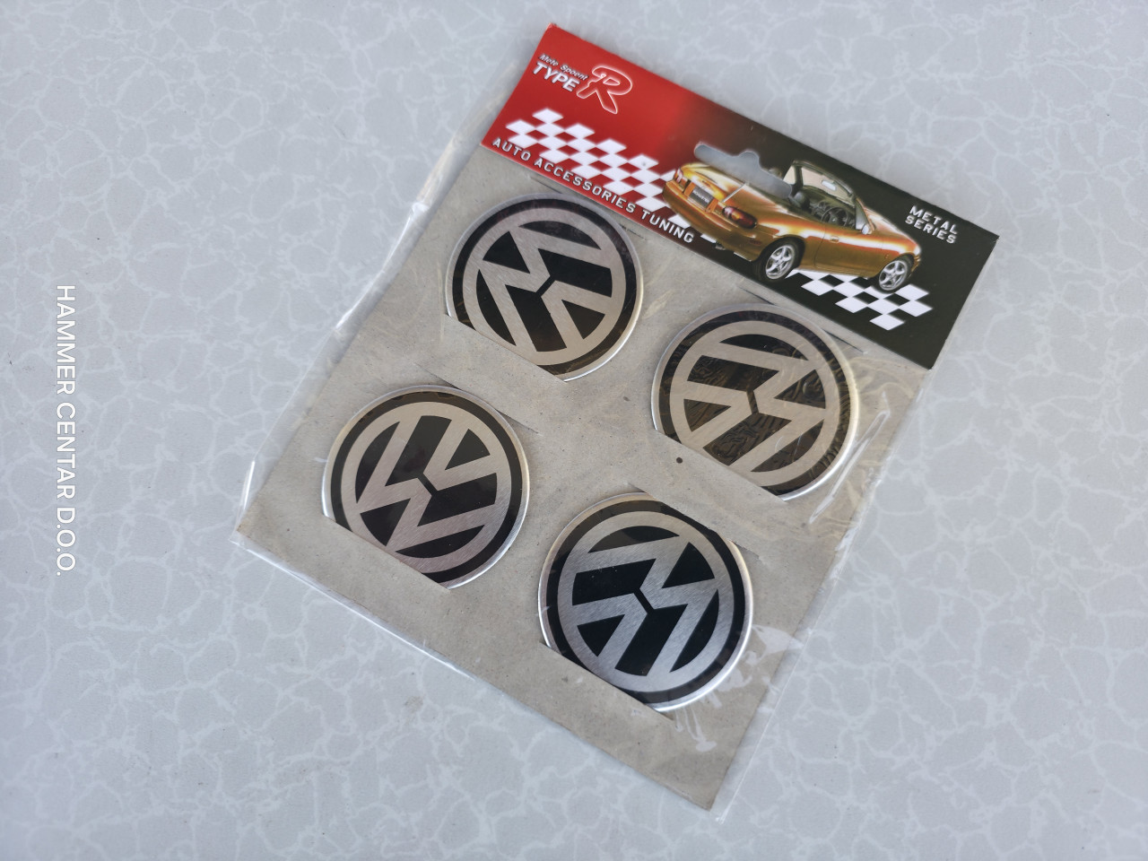 VW STIKERI NALJEPNICE ZA RATKAPE FELGE CEPOVE 55MM