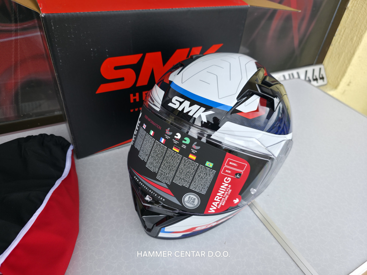 SMK KACIGA ZA MOTOR SKUTER  M  XL