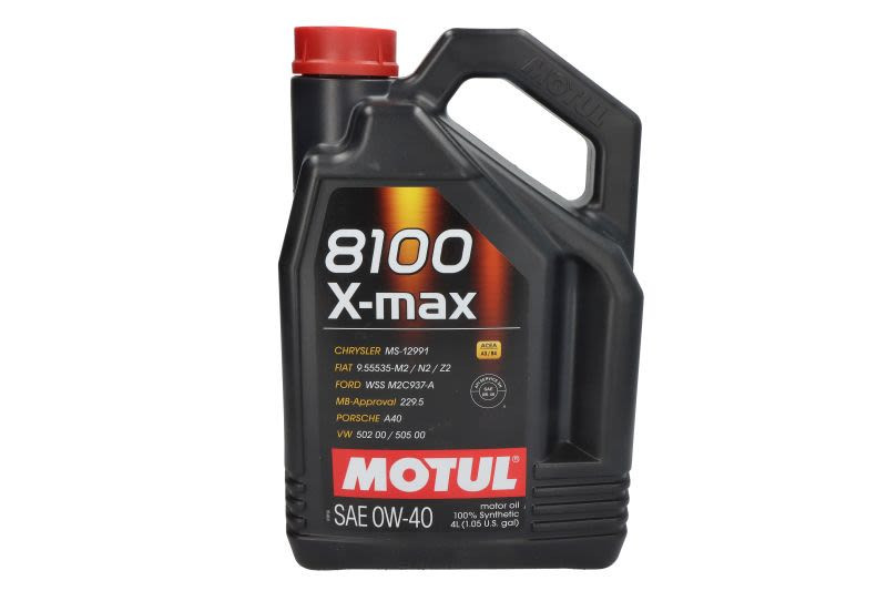 Motorno ulje 0W40 MOTUL 8100 X-MAX 0W40 4L