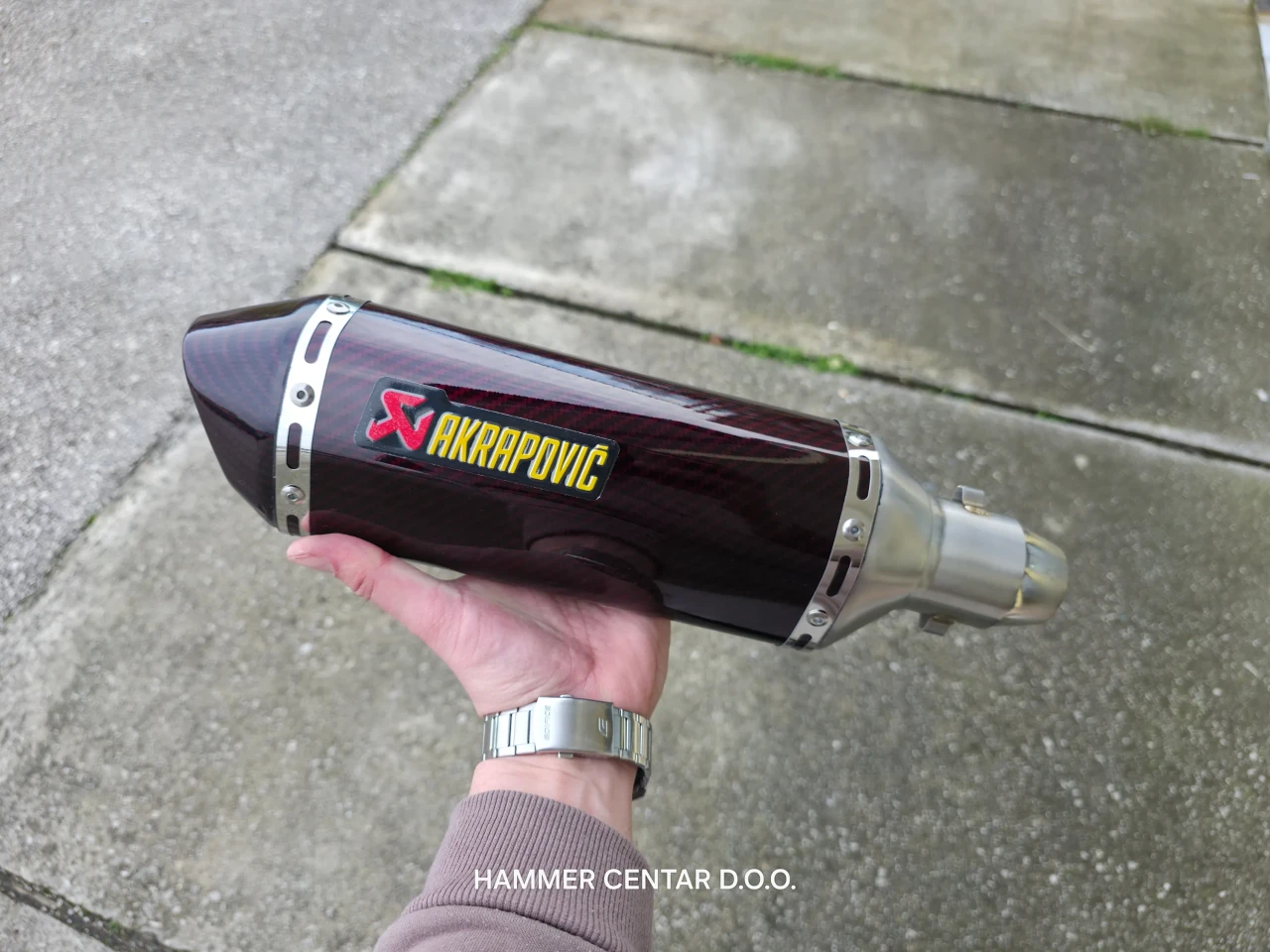 AKRAPOVIC AUSPUH ZA MOTOR SKUTER 2T 4T TOP