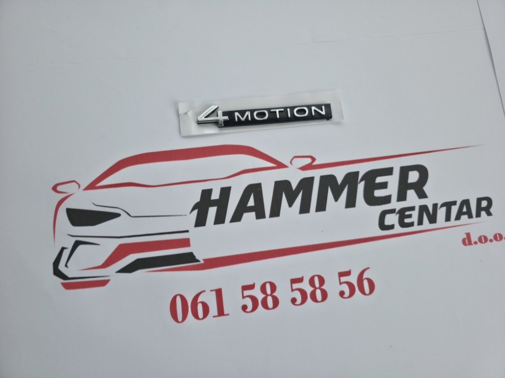4 MOTION ZNAK STIKER NALJEPNICA ZNAKOVI STIKERI