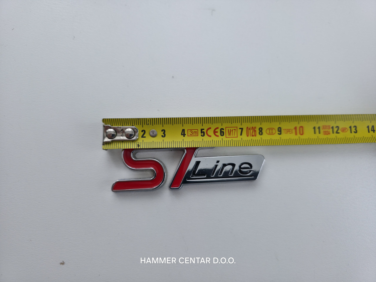 ST LINE STLINE ZNAK STIKER NALJEPNICA ZADNJI ZNAK ZNAKOVI
