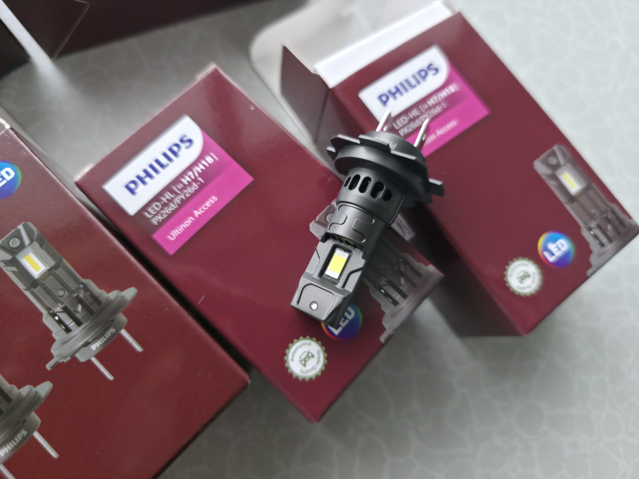 H7 PHILIPS LED SIJALICE MINI SA VENTILATOROM