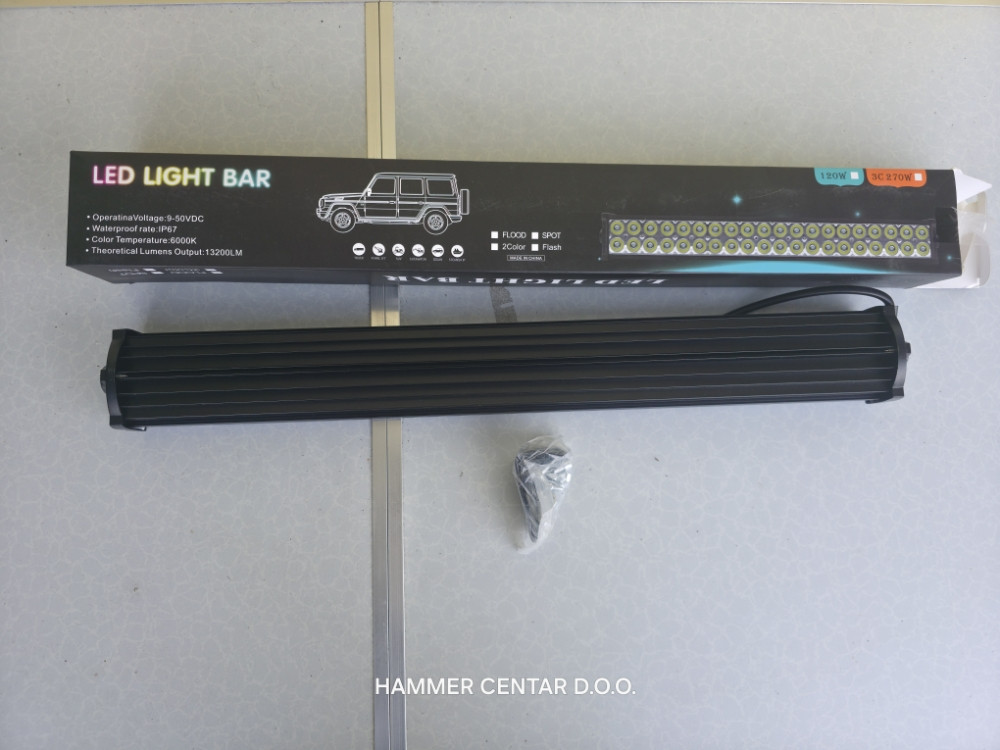LED BAR PANEL OFF ROAD 120W 50cm