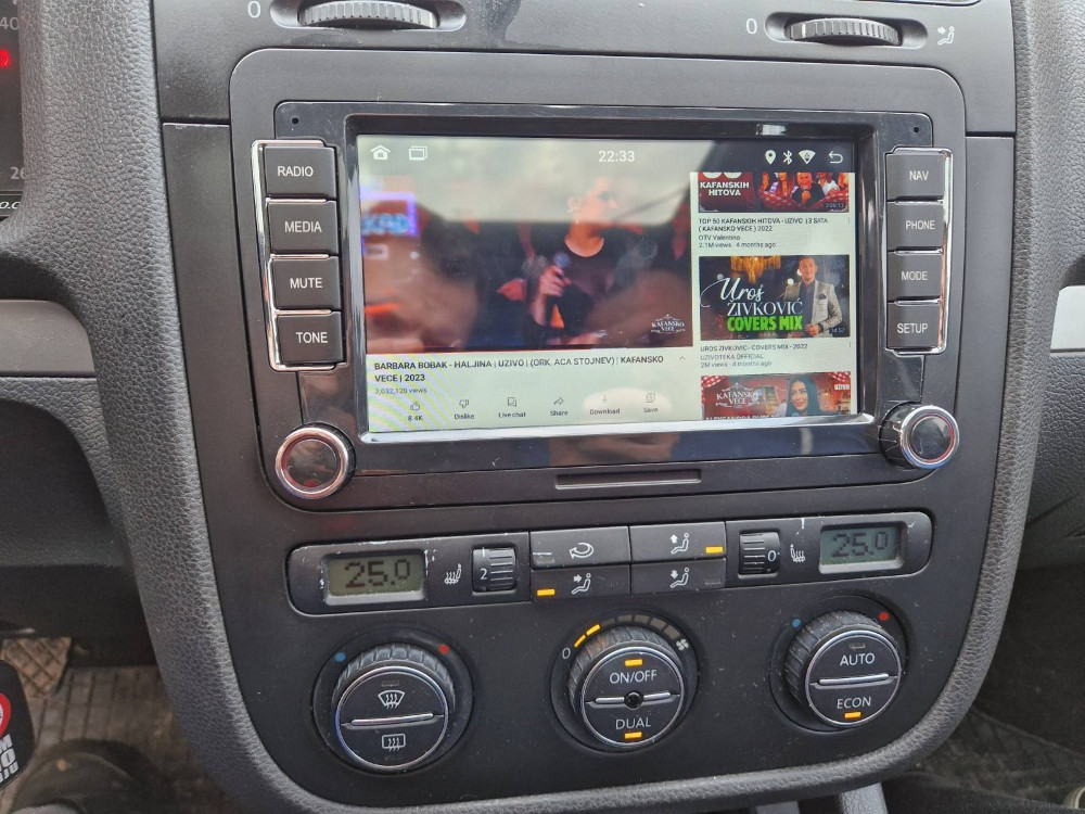 2 DIN ANDROID RADIO 7" NAVIGACIJA