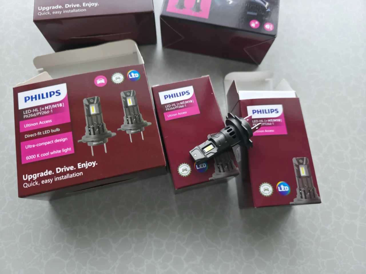 H7 PHILIPS LED SIJALICE MINI SA VENTILATOROM