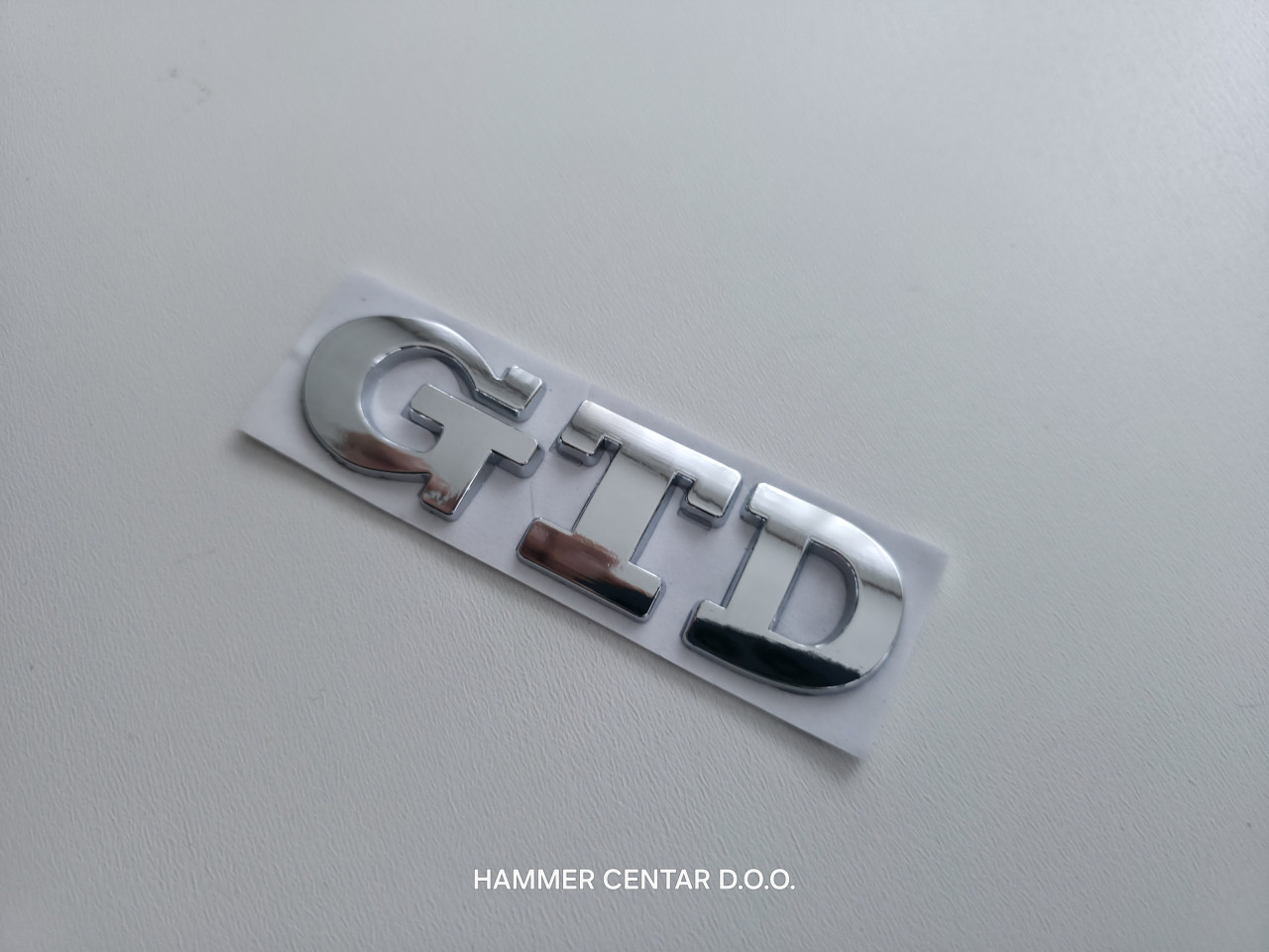 GTD ZNAK STIKER NALJEPNICA ZNAKOVI ZA AUTOMOBILE