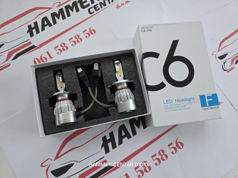 H4 LED SIJALICE 72W PAR