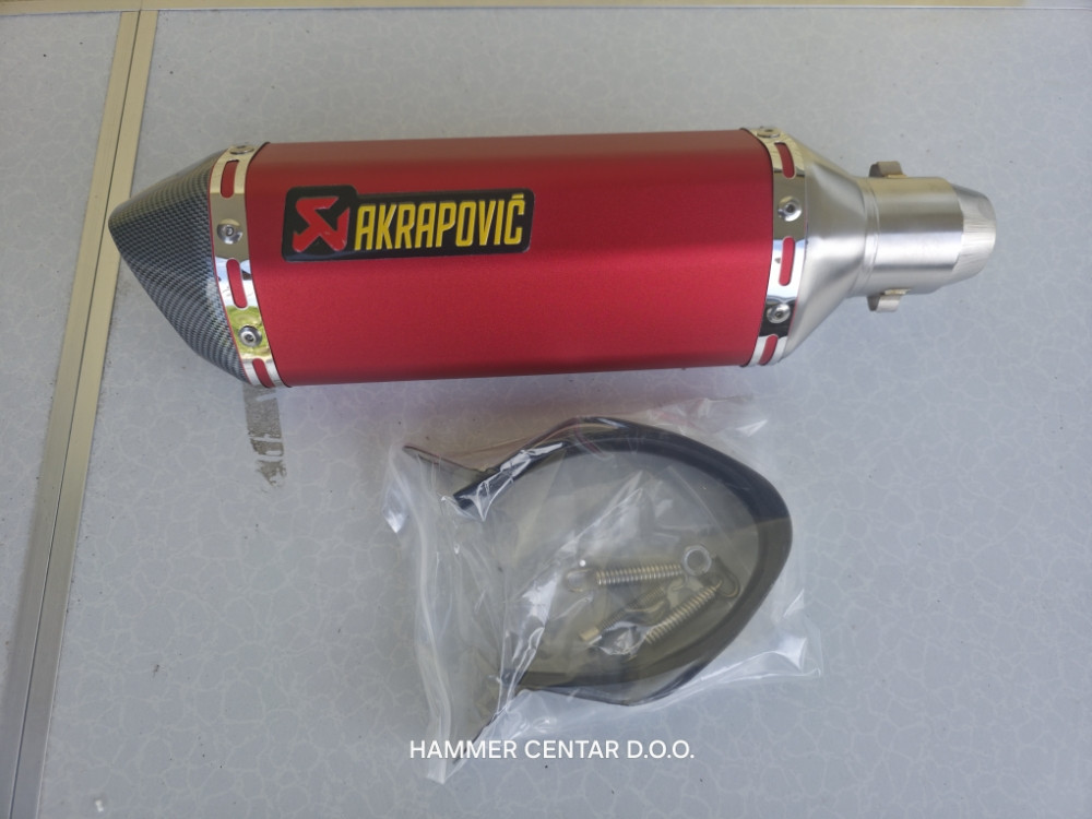 AKRAPOVIC AUSPUH ZA MOTOR SKUTER 2T 4T TOP