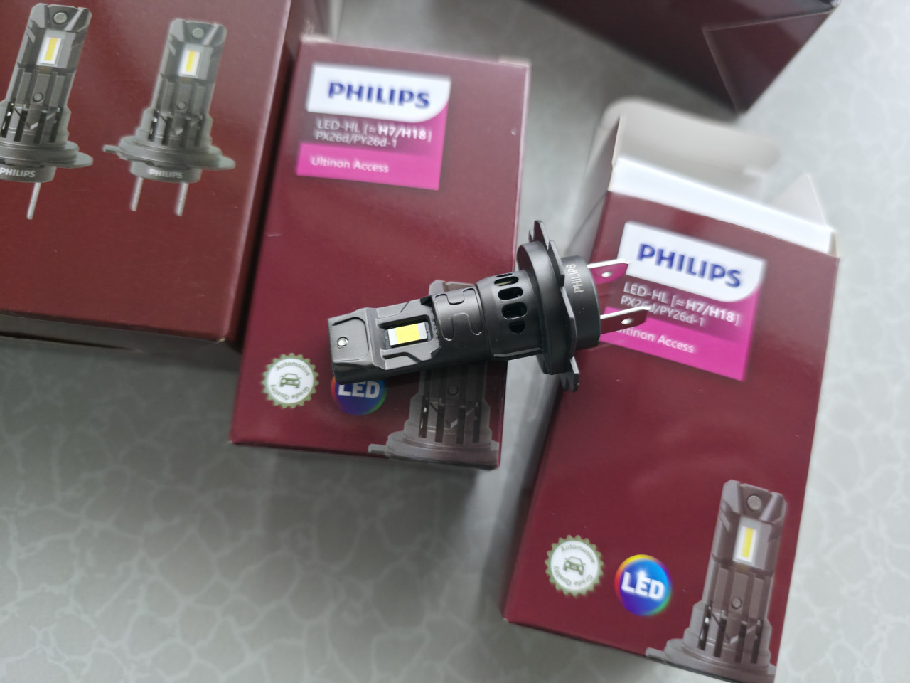 H7 PHILIPS LED SIJALICE MINI SA VENTILATOROM