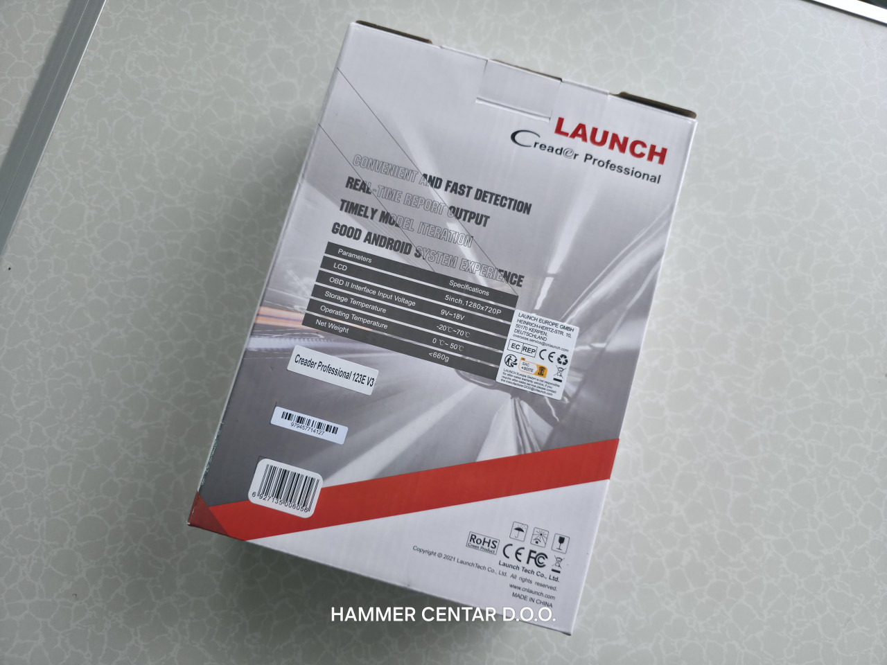 2026 LAUNCH 123E V3 PROFESSIONAL DIJAGNOSTIKA NOVO