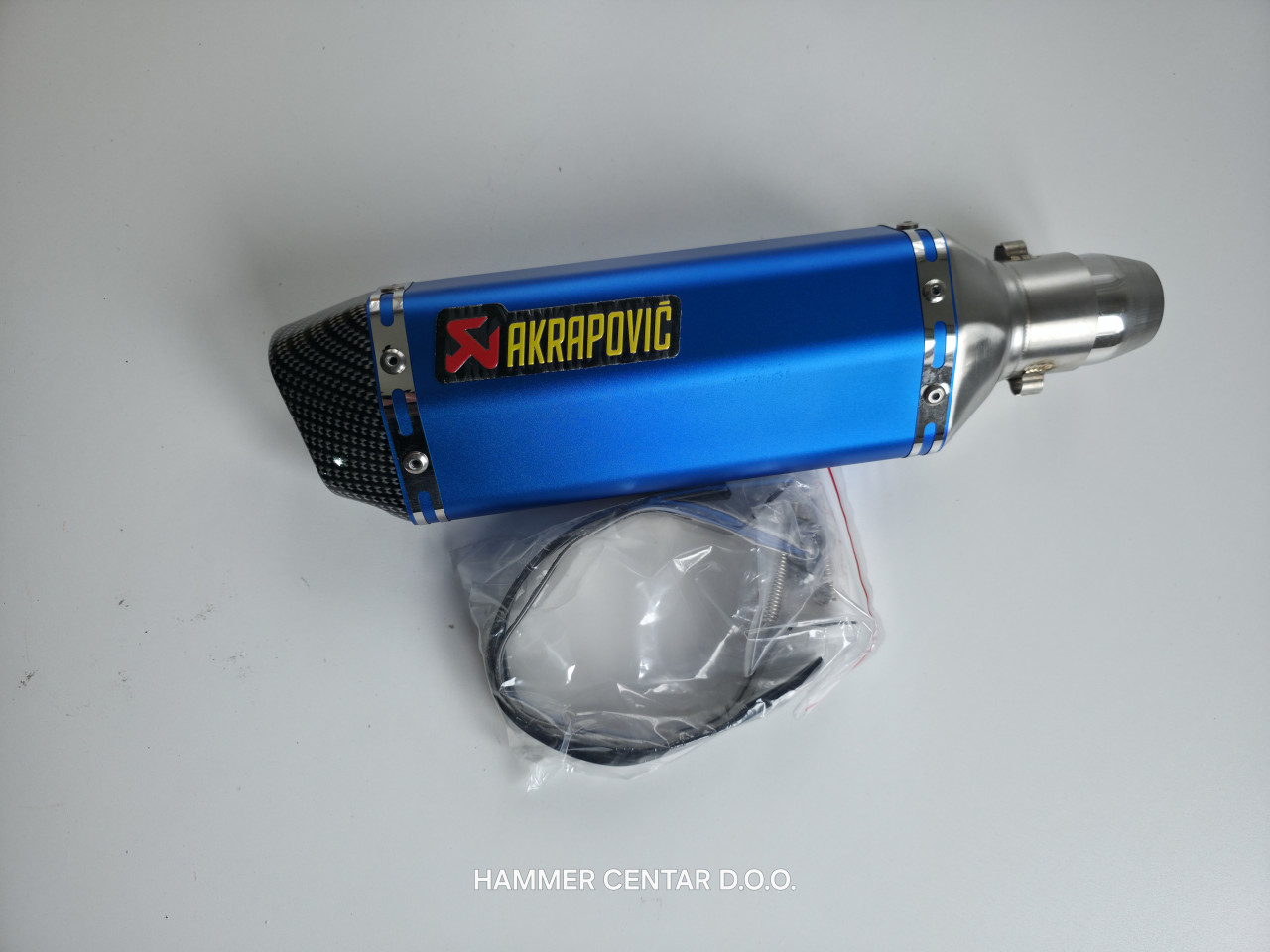 AKRAPOVIC AUSPUH ZA MOTOR SKUTER 2T 4T TOP