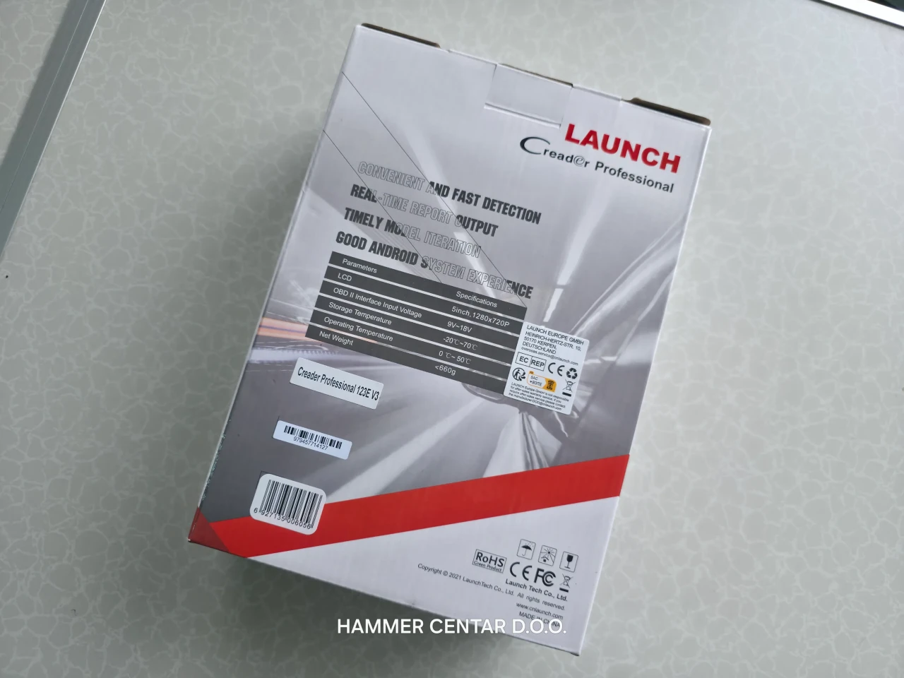 2026 LAUNCH 123E V3 PROFESSIONAL DIJAGNOSTIKA NOVO