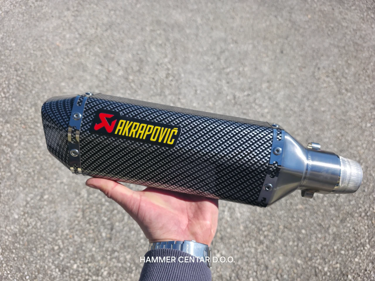 AKRAPOVIC AUSPUH ZA MOTOR SKUTER 2T 4T TOP