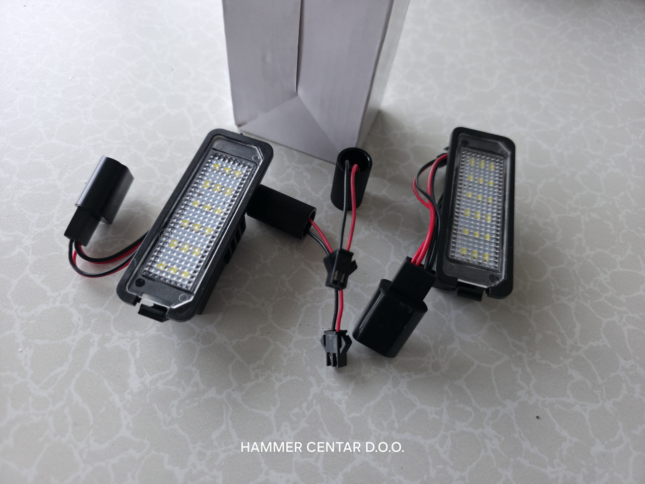 VW GOLF 4 5 6 7 LED OSVJETLJENJE TABLICE