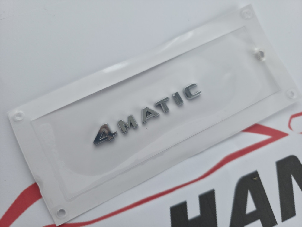 4 MATIC STIKER NALJEPNICA ZNAK ZNAKOVI