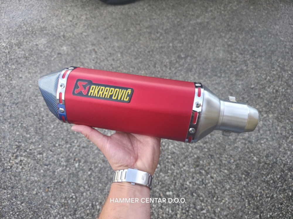 AKRAPOVIC AUSPUH ZA MOTOR SKUTER 2T 4T TOP