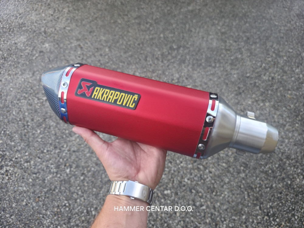AKRAPOVIC AUSPUH ZA MOTOR SKUTER 2T 4T TOP