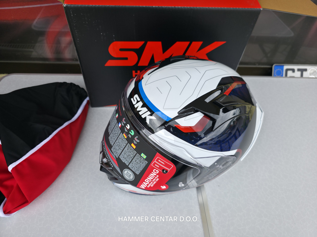 SMK KACIGA ZA MOTOR SKUTER  M  XL