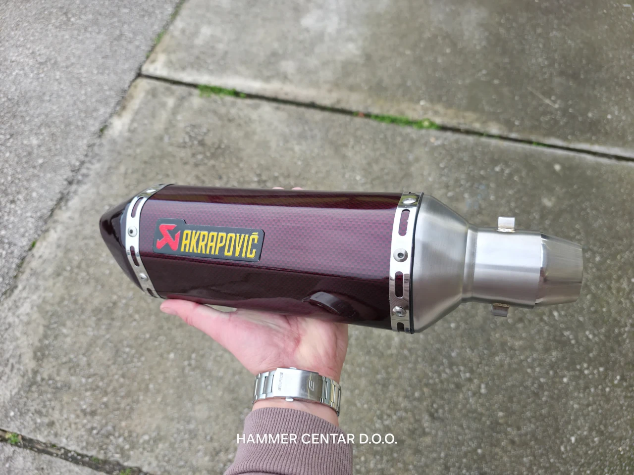 AKRAPOVIC AUSPUH ZA MOTOR SKUTER 2T 4T TOP