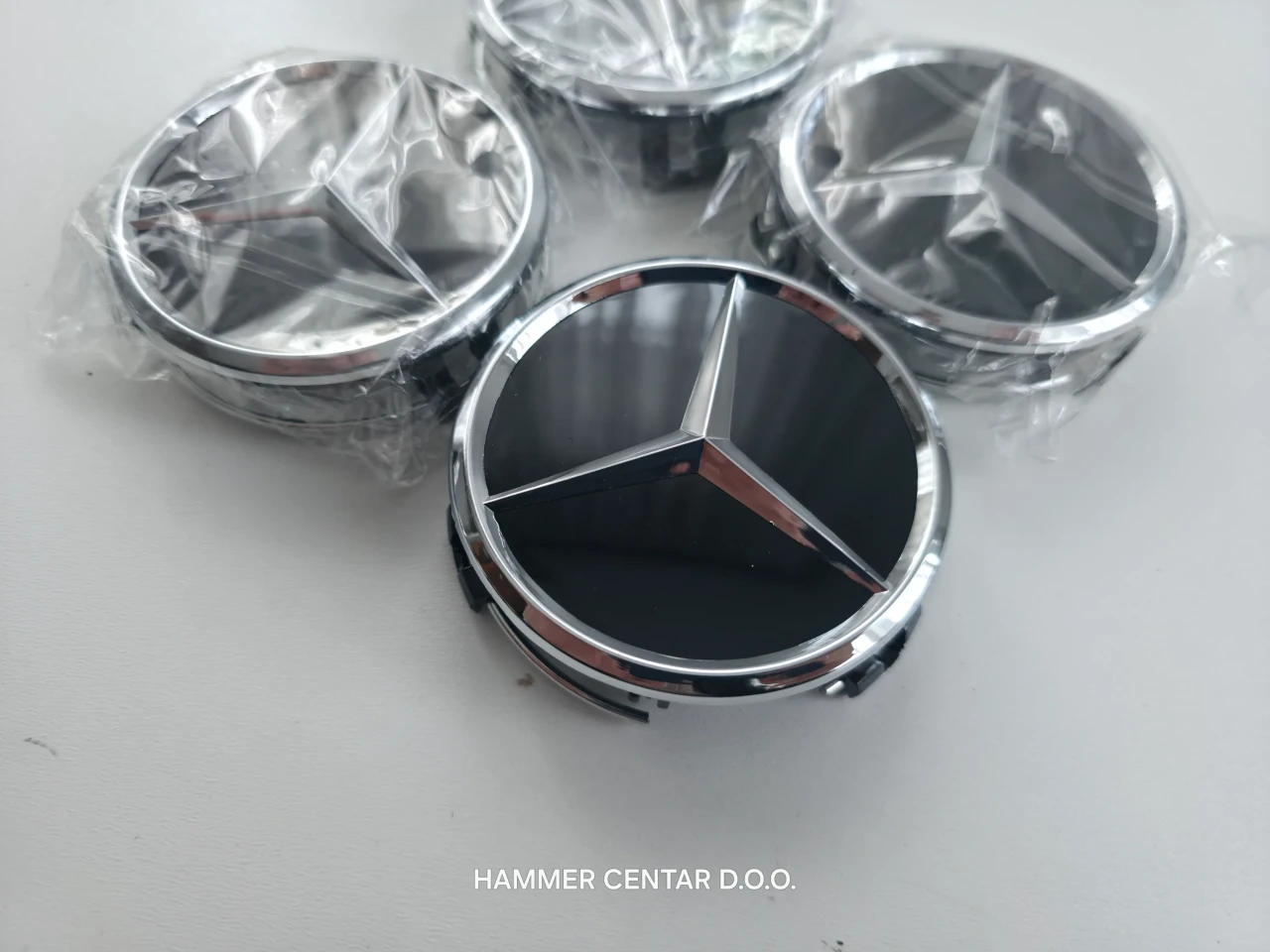 MERCEDES ČEPOVI ZA FELGE FELGU 75MM