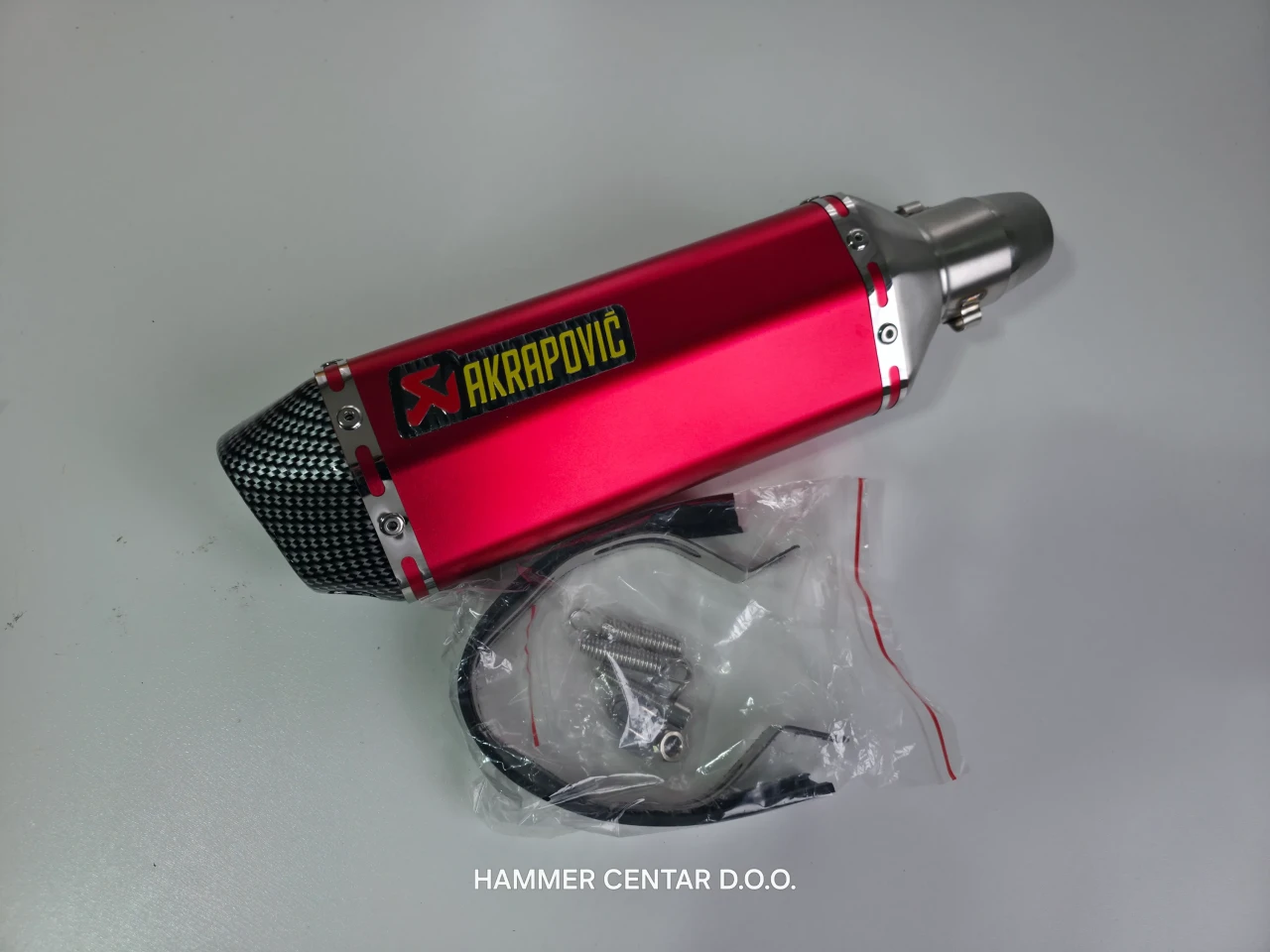 AKRAPOVIC AUSPUH ZA MOTOR SKUTER 2T 4T TOP