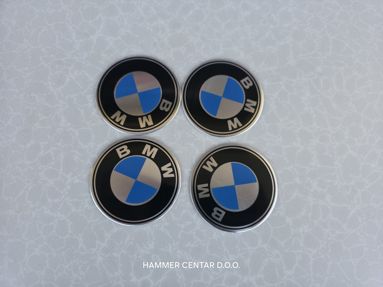 BMW STIKERI NALJEPNICE ZA RATKAPE FELGE CEPOVE 69MM