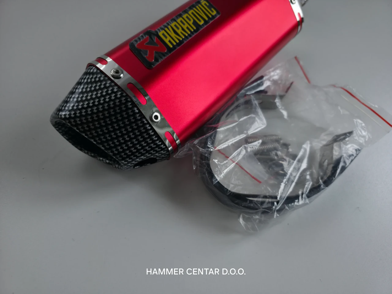 AKRAPOVIC AUSPUH ZA MOTOR SKUTER 2T 4T TOP