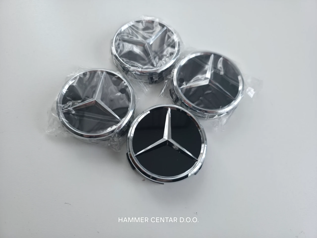 MERCEDES ČEPOVI ZA FELGE FELGU 75MM