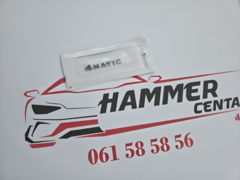 4 MATIC STIKER NALJEPNICA ZNAK ZNAKOVI