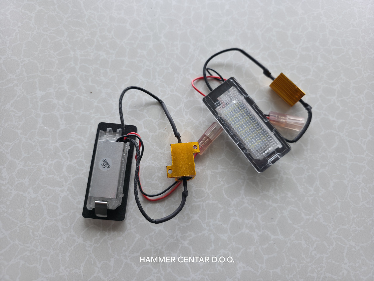 VW GOLF PASSAT B6 B7 6 7 TOURAN POLO LED OSVJETLJENJE TABLICE
