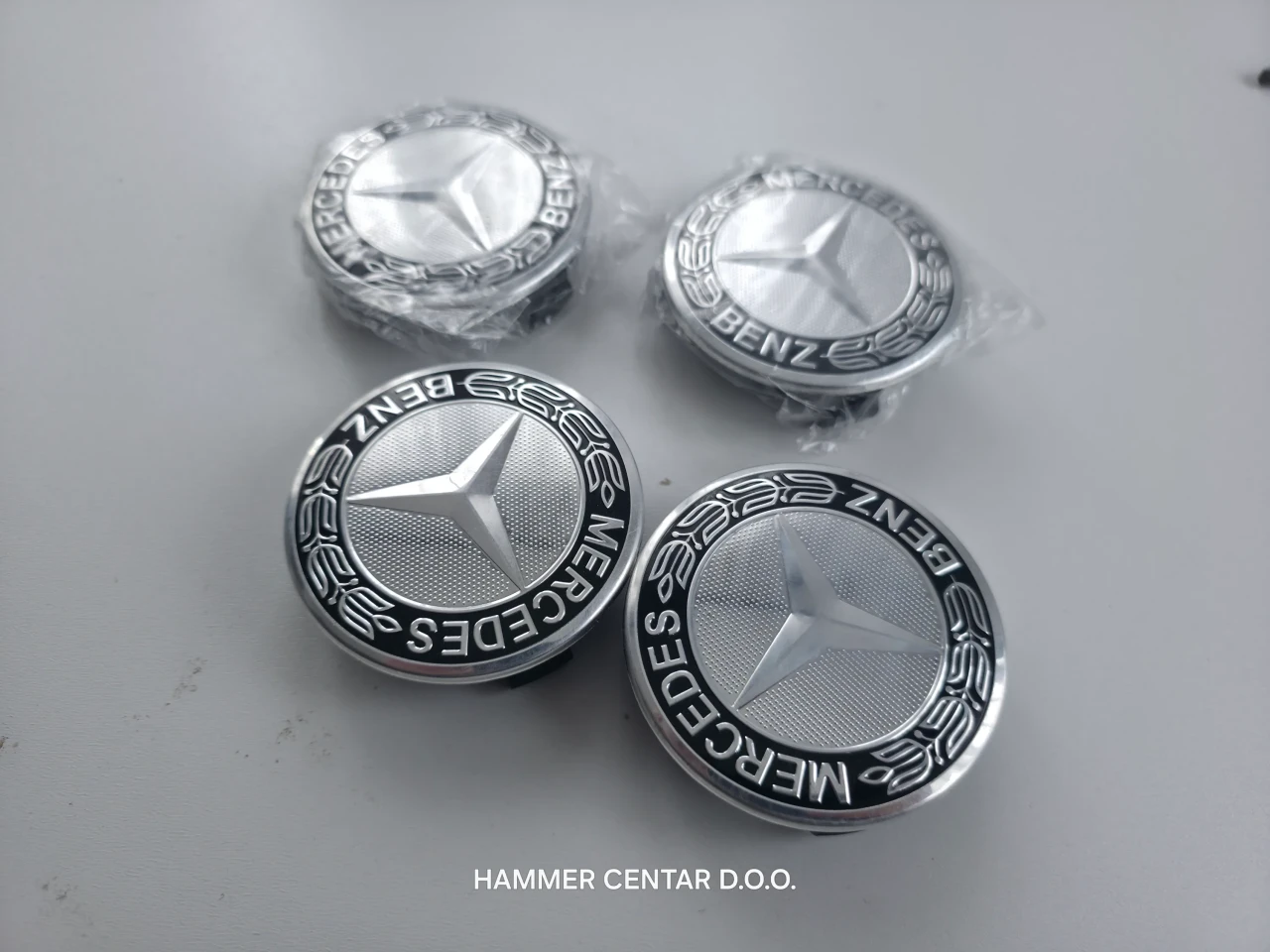 MERCEDES ČEPOVI ZA FELGE FELGU 75MM