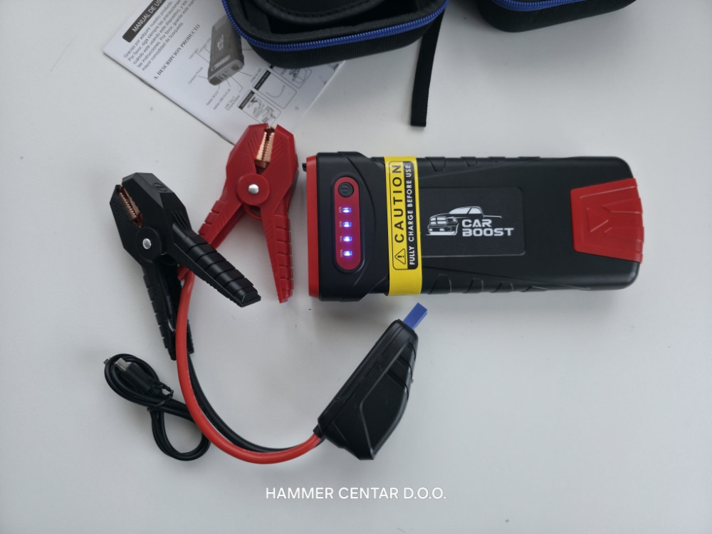 BOOSTER STARTER ZA AUTO MOTOR MOTICIKL JUMPER