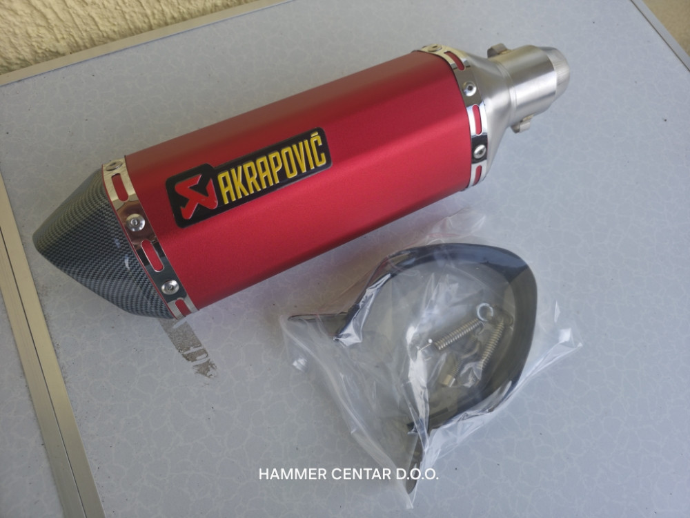 AKRAPOVIC AUSPUH ZA MOTOR SKUTER 2T 4T TOP