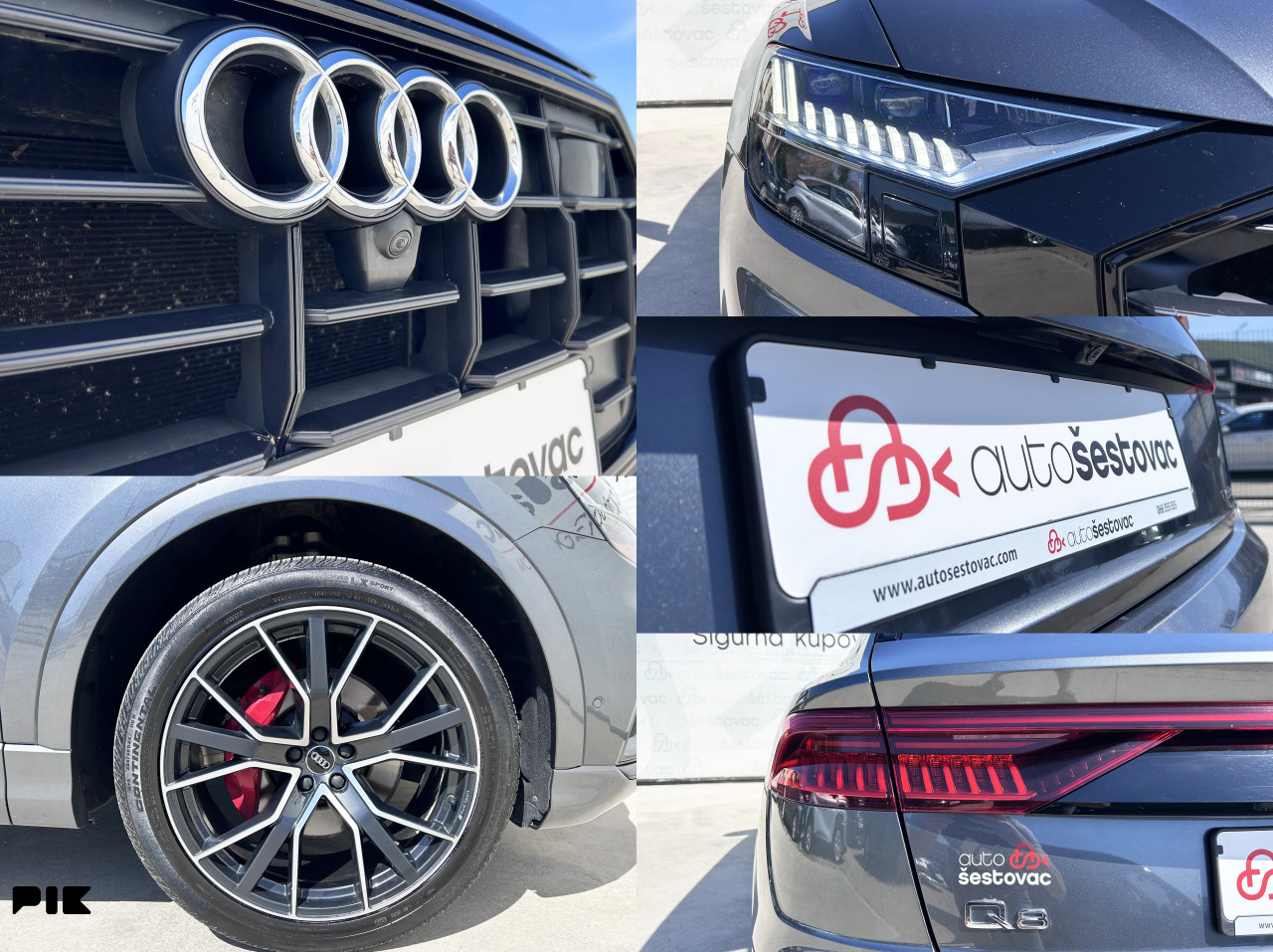 AUDI Q8 3.0 TFSI QUATTRO AUTOMATIK S-LINE REG. DO 06.2027