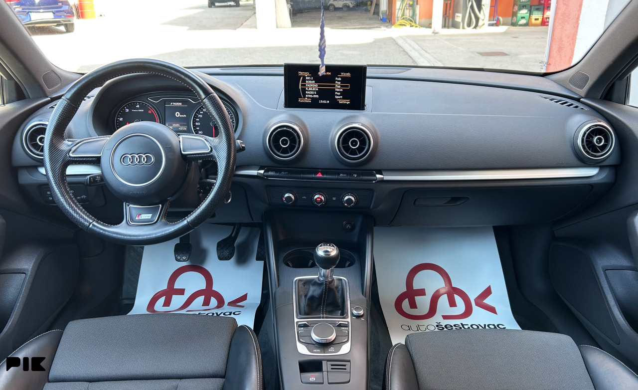 AUDI A3 2.0 TDI 3 X S-LINE 2015