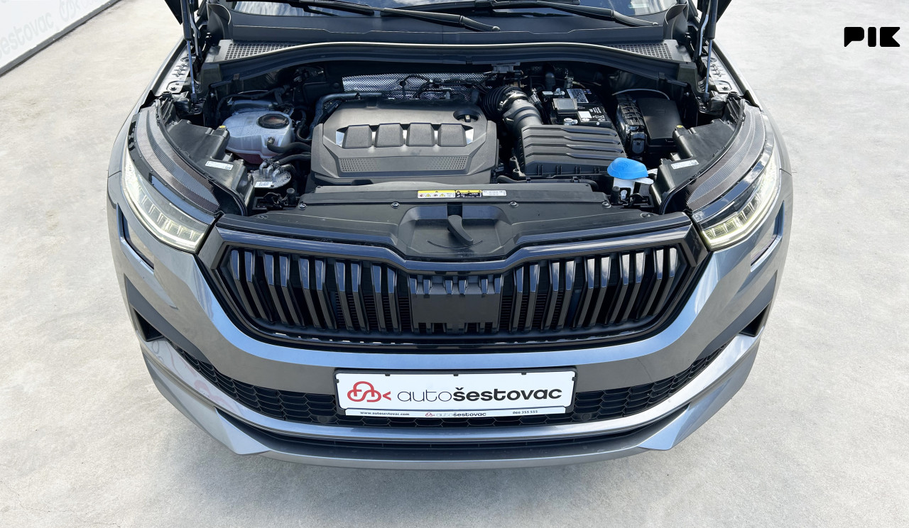 ŠKODA KODIAQ 2.0 TDI SPORTLINE DSG/VIRTUAL/KAMERA REG. DO 07.2027