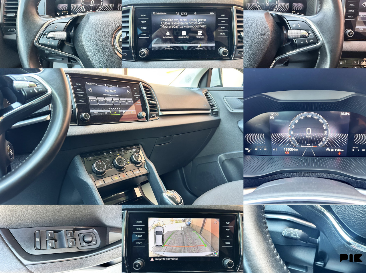 ŠKODA KAROQ 2.0 TDI 2023 VIRTUAL COCKPIT / KAMERA