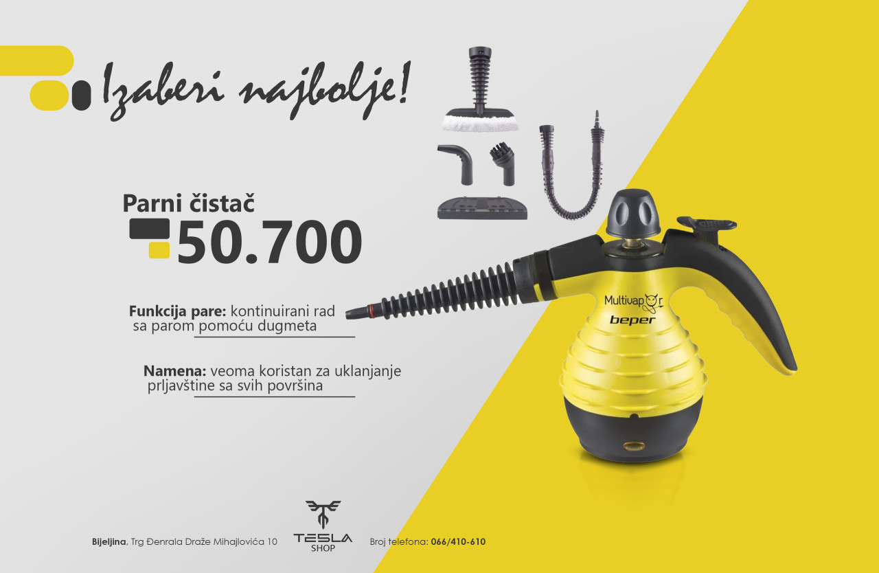 Parni čistač Beper 50.700 Paročistač/Čistač na paru ručni