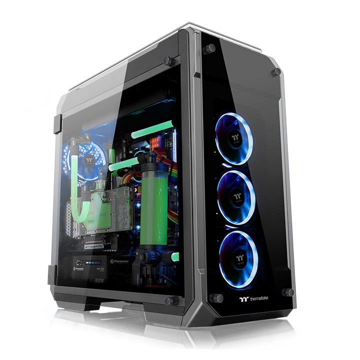 THERMALTAKE View 71 Tempered Glass Edition Black
